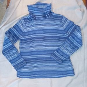 Talbot Blue Turtleneck Size Medium